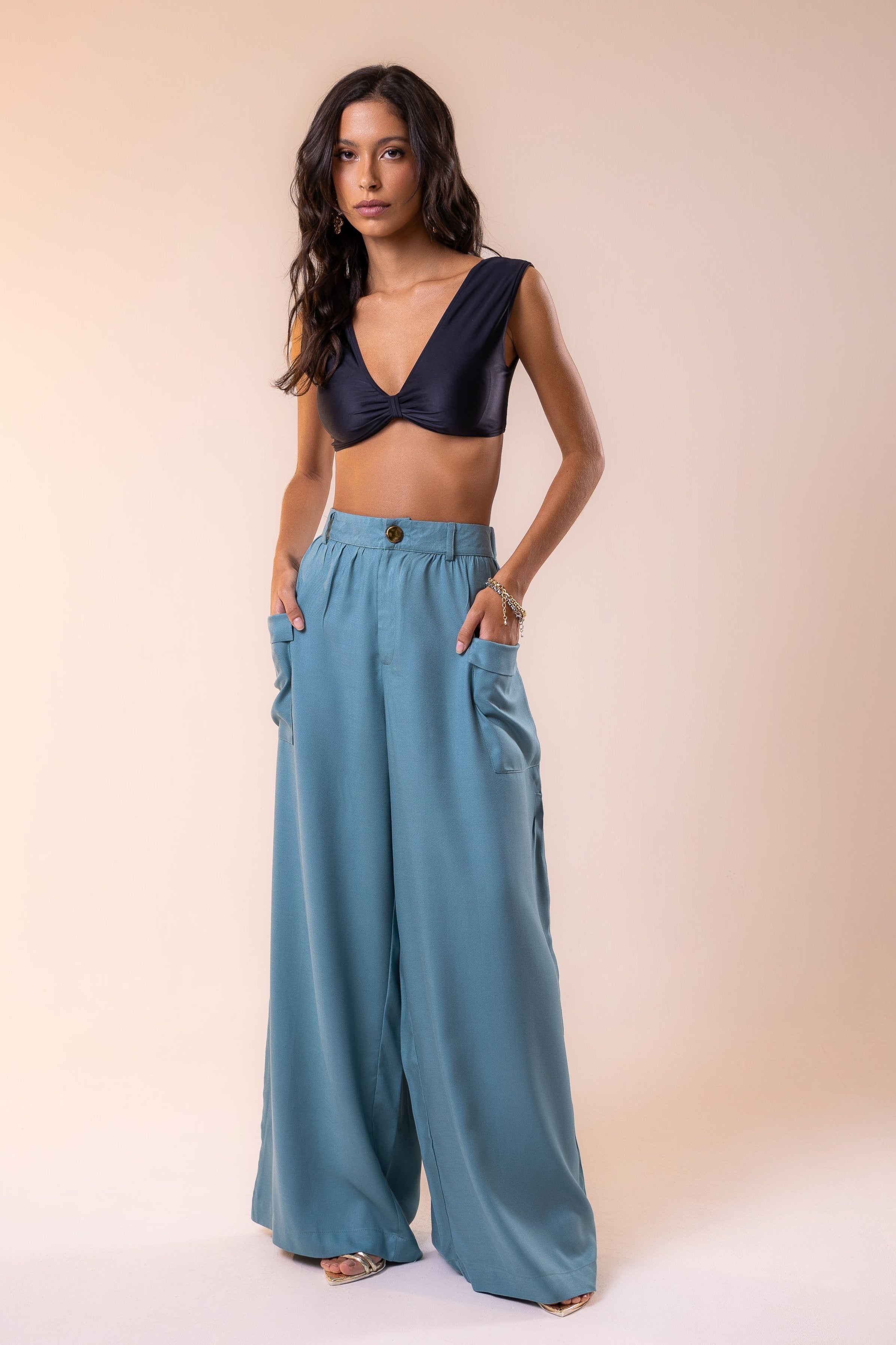 Calça Naia Verde Sage