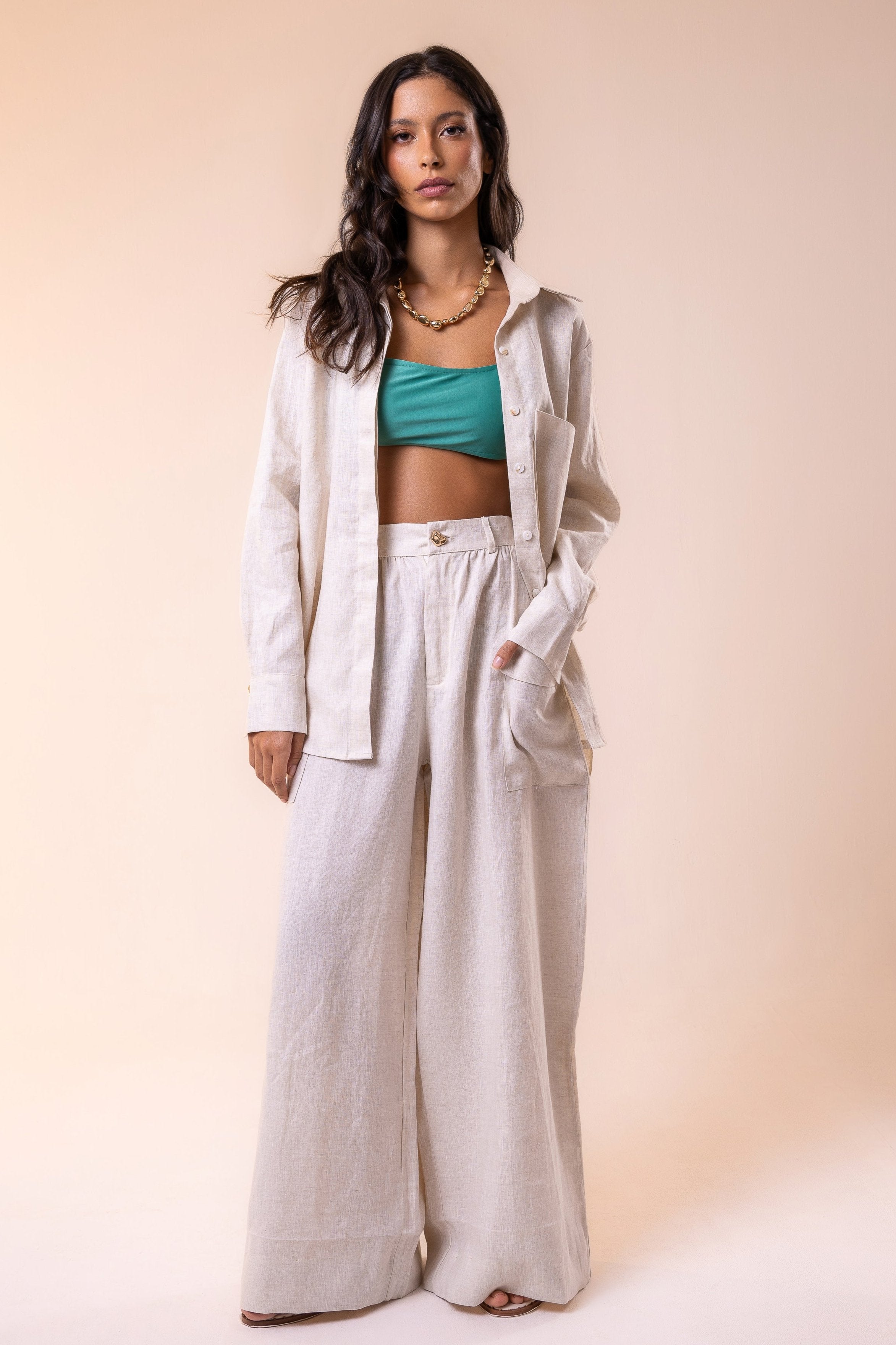 Calça Ivy Natural